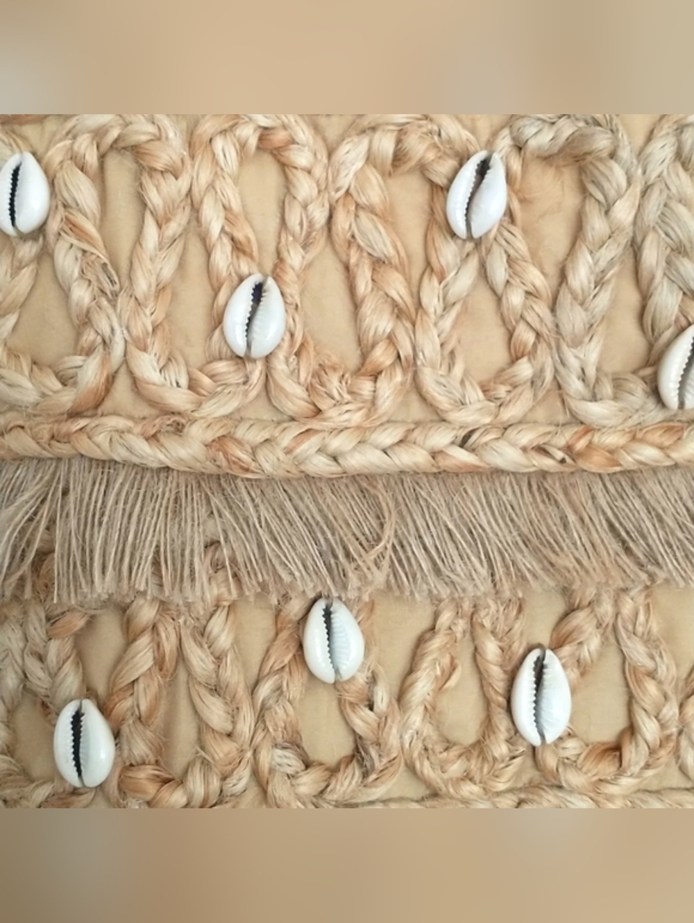Salt + Umber Isla Seashell Large Tote Bag - Picture 12 of 15